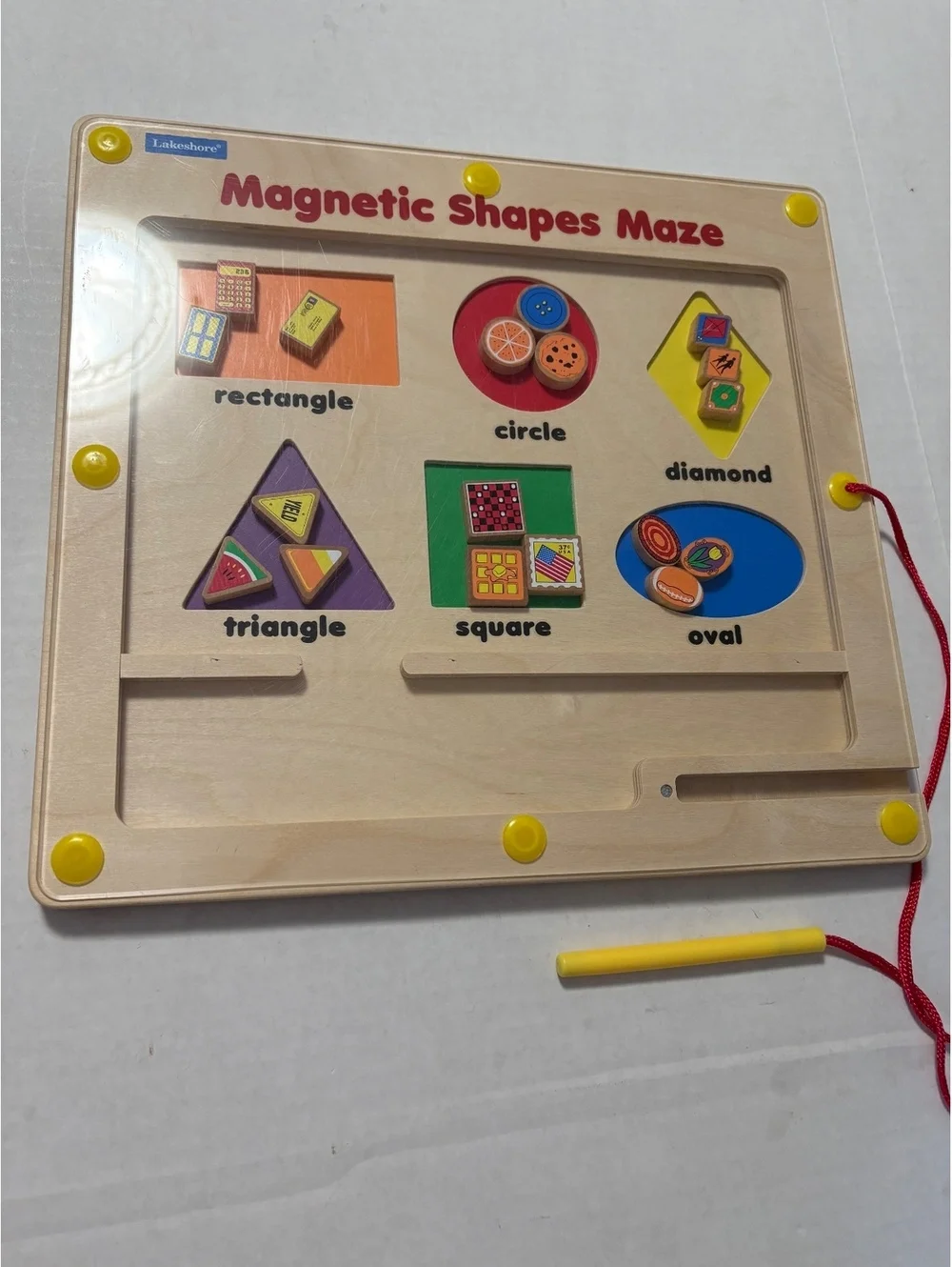 Magnetic shapes maze- lakeshore